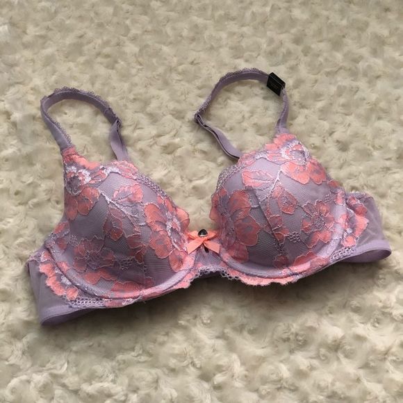 Vs Body by Victoria Lined Demi Lace Bra - Picture 1 of 2